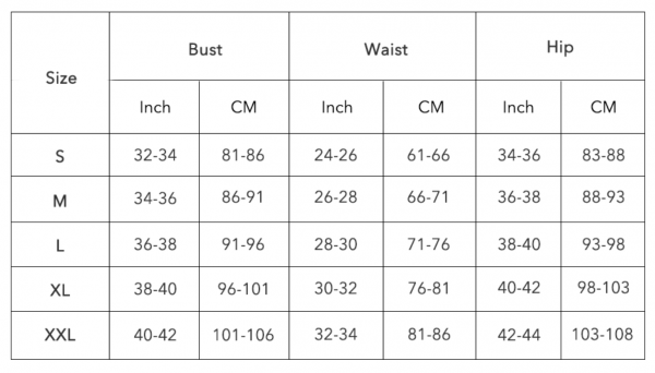 Size guide