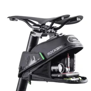 Vedenpitävä pyörän satulalaukku