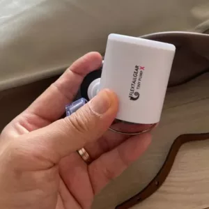 Sähköinen ilmapumppu kannettavana täyttölaitteena asiakkaalta L****n.