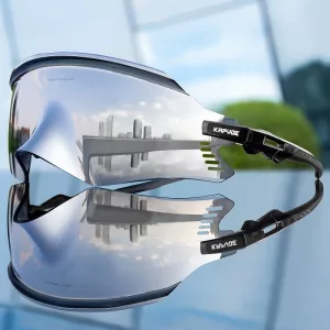 Pyöräilyaurinkolasit UV-suojalla - Harmaa